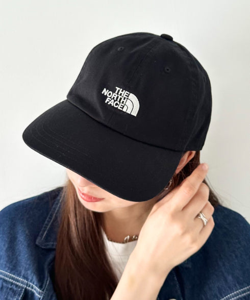 【】THE NORTH FACE(ザ・ノースフェイス)/コットン ワンポイント ロゴ刺繍 キャップ 帽子/TNF LOGO SOFT CAP | IM5262009 | ブラック