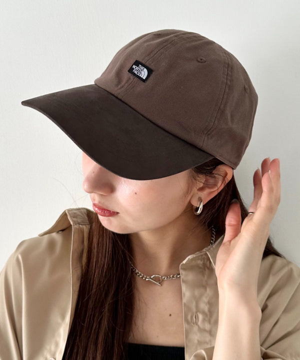 【】THE NORTH FACE(ザ・ノースフェイス)/コットン ワンポイント キャップ 配色 帽子/TNF MINI LOGO BALL CAP | IM5262010 | ブラウン