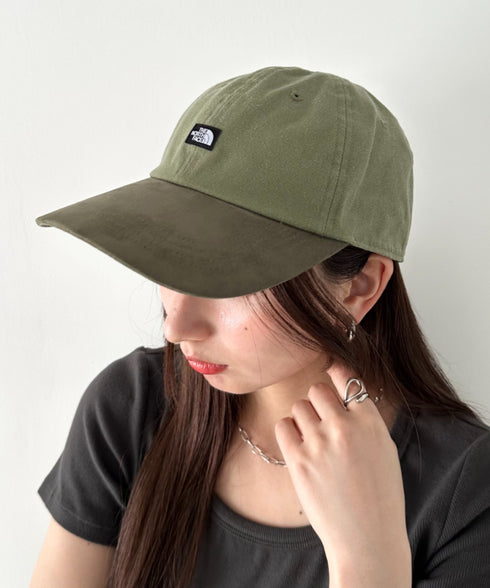 【】THE NORTH FACE(ザ・ノースフェイス)/コットン ワンポイント キャップ 配色 帽子/TNF MINI LOGO BALL CAP | IM5262010 | カーキ
