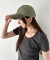 【】THE NORTH FACE(ザ・ノースフェイス)/コットン ワンポイント キャップ 配色 帽子/TNF MINI LOGO BALL CAP | IM5262010 | カーキ