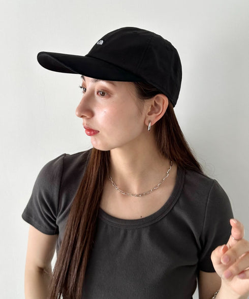 【】THE NORTH FACE(ザ・ノースフェイス)/コットン ワンポイント キャップ 配色 帽子/TNF MINI LOGO BALL CAP | IM5262010 | ブラック