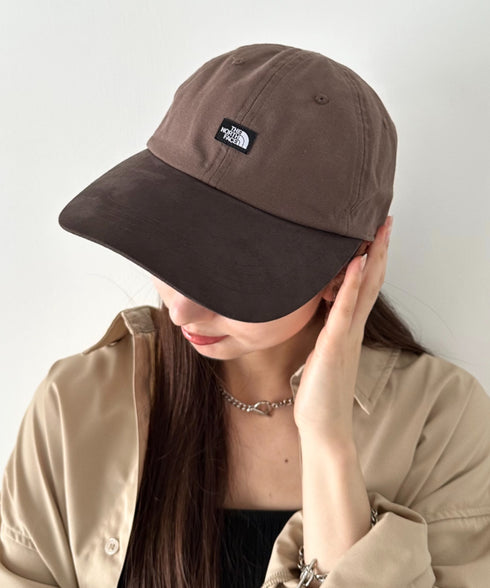 【】THE NORTH FACE(ザ・ノースフェイス)/コットン ワンポイント キャップ 配色 帽子/TNF MINI LOGO BALL CAP | IM5262010 | ブラウン