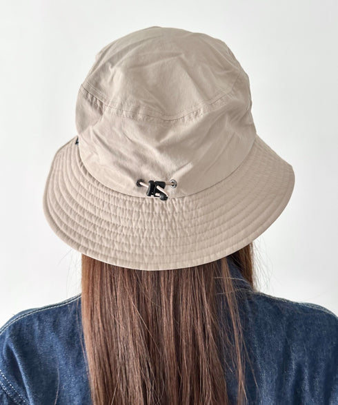 【】THE NORTH FACE(ザ・ノースフェイス)/吸湿速乾 冷感素材 ナイロンバケットハット サファリハット アドベンチャーハット ロゴ刺繍/TNF LIGHT BUCKET HAT | IM5262011 | ベージュ