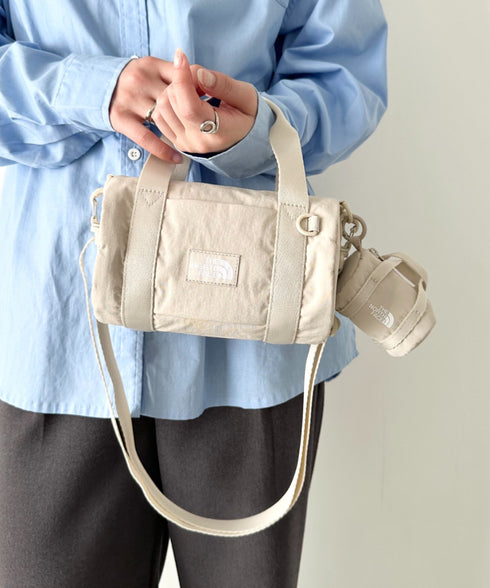 【】THE NORTH FACE(ザ・ノースフェイス)/軽量 ショルダー ロゴプリント ブリーズ ロール クロス バッグ/BREEZE ROLL CROSS BAG | IM1262012 | ホワイト