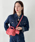 【】THE NORTH FACE(ザ・ノースフェイス)/軽量 ショルダー ロゴプリント ブリーズ ロール クロス バッグ/BREEZE ROLL CROSS BAG | IM1262012 | オレンジ