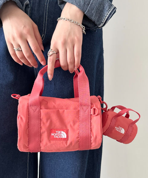 【】THE NORTH FACE(ザ・ノースフェイス)/軽量 ショルダー ロゴプリント ブリーズ ロール クロス バッグ/BREEZE ROLL CROSS BAG | IM1262012 | オレンジ