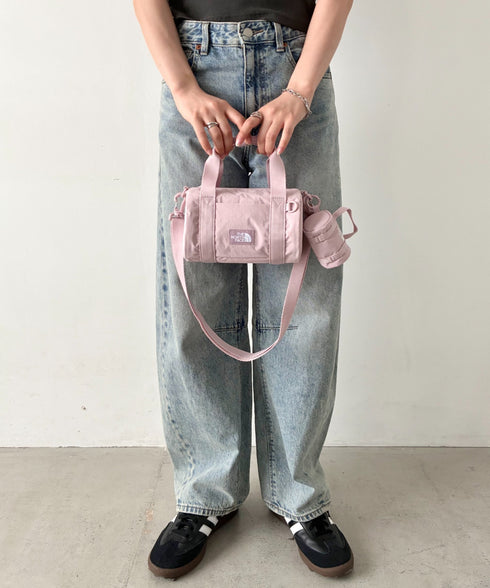 【】THE NORTH FACE(ザ・ノースフェイス)/軽量 ショルダー ロゴプリント ブリーズ ロール クロス バッグ/BREEZE ROLL CROSS BAG | IM1262012 | ピンク