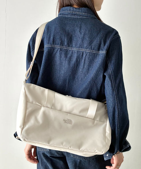 【】THE NORTH FACE(ザ・ノースフェイス)/軽量 2WAY エスピーダッフルバックスモール ロゴプリント /SP DUFFLE BAG S | IM1262014 | サンドベージュ