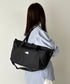 【】THE NORTH FACE(ザ・ノースフェイス)/軽量 2WAY エスピーダッフルバックスモール ロゴプリント /SP DUFFLE BAG S | IM1262014 | ブラック