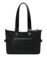 MUCENT(ムセント)/A4サイズ収納可 大容量 レオパード メタルロゴ ショルダーバッグ/ROZAN LEOPARD METAL LOGO SHOULDER BAG | AT1262015 | ブラック