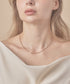 シンプルスネークチェーンネックレス1mm / simple snake necklace | SW4265083 | ピンク