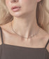 シンプルスネークチェーンネックレス1mm / simple snake necklace | SW4265083 | シルバー