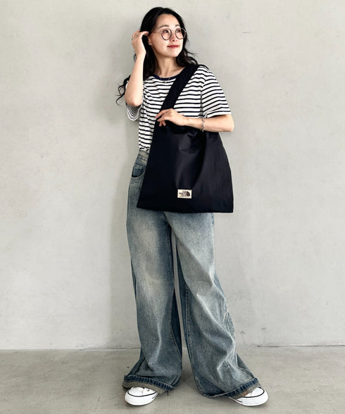 【】THE NORTH FACE(ザ・ノースフェイス)/A4収納可 トートバッグ サブバッグ エコバッグ/WL TRIG BAG | IM1262019 | ブラック