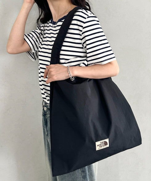 【】THE NORTH FACE(ザ・ノースフェイス)/A4収納可 トートバッグ サブバッグ エコバッグ/WL TRIG BAG | IM1262019 | ブラック