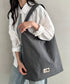 【】THE NORTH FACE(ザ・ノースフェイス)/A4収納可 トートバッグ サブバッグ エコバッグ/WL TRIG BAG | IM1262019 | グレー