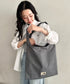 【】THE NORTH FACE(ザ・ノースフェイス)/A4収納可 トートバッグ サブバッグ エコバッグ/WL TRIG BAG | IM1262019 | グレー