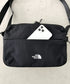 【】THE NORTH FACE(ザ・ノースフェイス)/軽量 ワンポイントロゴ ショルダー クロスバッグ/LINDEN CROSS BAG M | IM1262020 | ブラック