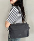 【】THE NORTH FACE(ザ・ノースフェイス)/軽量 ワンポイントロゴ ショルダー クロスバッグ/LINDEN CROSS BAG M | IM1262020 | チャコールグレー