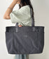 【】THE NORTH FACE(ザ・ノースフェイス)/PC A4収納可 大容量 トートバッグ ロゴプリント / LINDEN TOTE BAG | IM1262021 | チャコールグレー