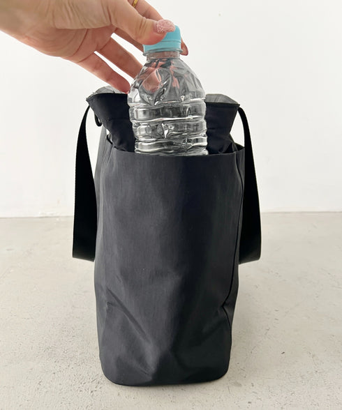 【】THE NORTH FACE(ザ・ノースフェイス)/PC A4収納可 大容量 トートバッグ ロゴプリント / LINDEN TOTE BAG | IM1262021 | ブラック