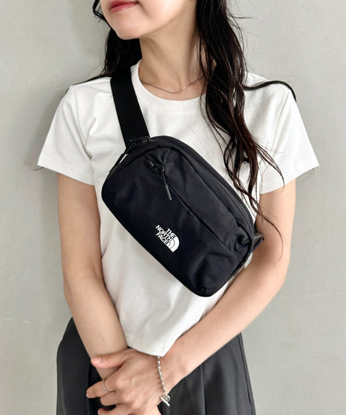 【】THE NORTH FACE(ザ・ノースフェイス)/ボディバッグ ウエストポーチ ヒップサック ロゴプリント/LINDEN HIP SACK | IM1262022 | ブラック