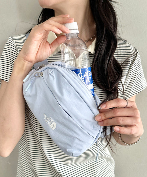 【】THE NORTH FACE(ザ・ノースフェイス)/ボディバッグ ウエストポーチ ヒップサック ロゴプリント/LINDEN HIP SACK | IM1262022 | ライトブルー