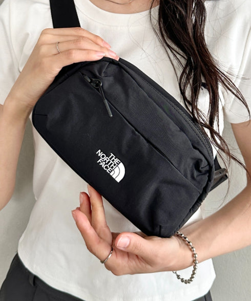 【】THE NORTH FACE(ザ・ノースフェイス)/ボディバッグ ウエストポーチ ヒップサック ロゴプリント/LINDEN HIP SACK | IM1262022 | ブラック