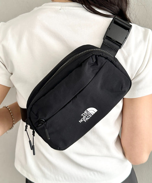 【】THE NORTH FACE(ザ・ノースフェイス)/ボディバッグ ウエストポーチ ヒップサック ロゴプリント/LINDEN HIP SACK | IM1262022 | ブラック