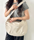 【】THE NORTH FACE(ザ・ノースフェイス)/2WAY ロゴプリント ショルダーバッグ ホーボーバッグ/LINDEN HOBO CROSSBODY | IM1262023 | クリーム