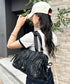 【】THE NORTH FACE(ザ・ノースフェイス)/ショルダートートバッグ ギャザーデザイン ロゴプレート/BONNEY SR SHOULDER TOTE | IM1262024 | ブラック