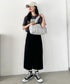 【】THE NORTH FACE(ザ・ノースフェイス)/ショルダートートバッグ ギャザーデザイン ロゴプレート/BONNEY SR SHOULDER TOTE | IM1262024 | ライトグレー