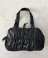 【】THE NORTH FACE(ザ・ノースフェイス)/ショルダートートバッグ ギャザーデザイン ロゴプレート/BONNEY SR SHOULDER TOTE | IM1262024 | ブラック