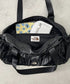 【】THE NORTH FACE(ザ・ノースフェイス)/ショルダートートバッグ ギャザーデザイン ロゴプレート/BONNEY SR SHOULDER TOTE | IM1262024 | ブラック