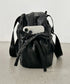 【】THE NORTH FACE(ザ・ノースフェイス)/ショルダートートバッグ ギャザーデザイン ロゴプレート/BONNEY SR SHOULDER TOTE | IM1262024 | ブラック