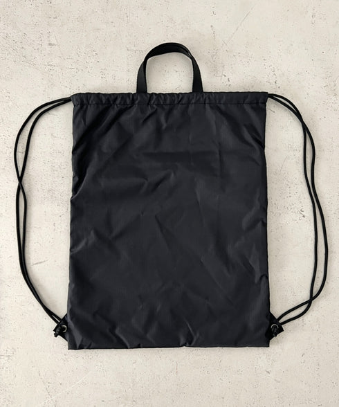 【】THE NORTH FACE(ザ・ノースフェイス)/ナップサック サブバッグ メッシュ シューズバッグ ロゴプリント/STANDARD MULTI BAG | IM1262025 | ブラック