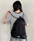 【】THE NORTH FACE(ザ・ノースフェイス)/ナップサック サブバッグ メッシュ シューズバッグ ロゴプリント/STANDARD MULTI BAG | IM1262025 | ブラック