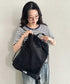 【】THE NORTH FACE(ザ・ノースフェイス)/ナップサック サブバッグ メッシュ シューズバッグ ロゴプリント/STANDARD MULTI BAG | IM1262025 | ブラック