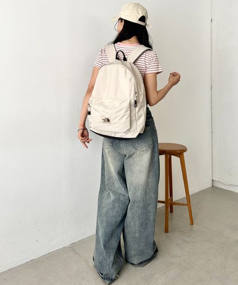 【】THE NORTH FACE(ザ・ノースフェイス)/PC・A4収納可能 軽量 通勤通学 リュック バックパック/STANDARD DAYPACK | IM1262026 | クリーム