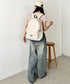 【】THE NORTH FACE(ザ・ノースフェイス)/PC・A4収納可能 軽量 通勤通学 リュック バックパック/STANDARD DAYPACK | IM1262026 | クリーム