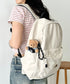 【】THE NORTH FACE(ザ・ノースフェイス)/PC・A4収納可能 軽量 通勤通学 リュック バックパック/STANDARD DAYPACK | IM1262026 | クリーム