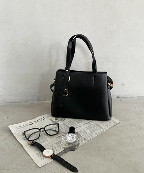 スクエアマルチPU 2WAYバッグ | MD1265060 | ブラック