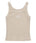 MUCENT(ムセント)/バック ディティール スリーブレス アメスリ タンクトップ/BACK DETAIL SIGNATURE SLEEVELESS | AT2262042 | ベージュ