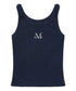 MUCENT(ムセント)/バック ディティール スリーブレス アメスリ タンクトップ/BACK DETAIL SIGNATURE SLEEVELESS | AT2262042 | ネイビー