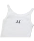 MUCENT(ムセント)/バック ディティール スリーブレス アメスリ タンクトップ/BACK DETAIL SIGNATURE SLEEVELESS | AT2262042 | ホワイト