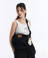 MUCENT(ムセント)/バック ディティール スリーブレス アメスリ タンクトップ/BACK DETAIL SIGNATURE SLEEVELESS | AT2262042 | ホワイト
