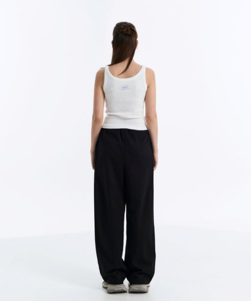 MUCENT(ムセント)/バック ディティール スリーブレス アメスリ タンクトップ/BACK DETAIL SIGNATURE SLEEVELESS | AT2262042 | ホワイト