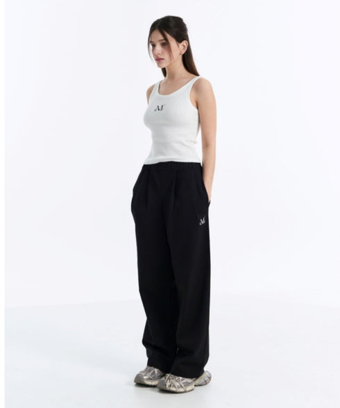 MUCENT(ムセント)/バック ディティール スリーブレス アメスリ タンクトップ/BACK DETAIL SIGNATURE SLEEVELESS | AT2262042 | ホワイト