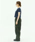 MUCENT(ムセント)/バックロゴ 配色 リングカラー クロップド 半袖 Tシャツ/RINGER HALF T | AT2262043 | ネイビー