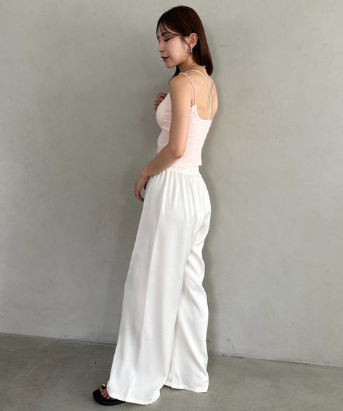 カップ付きスパゲッティストラップキャミソール | MD2262037 | ピンク