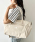 【】THE NORTH FACE(ザ・ノースフェイス)/2WAY 大容量 PC収納可 ショルダー トラベル ダッフルバッグ ロゴプリント/LINDEN DUFFLE BAG S | IM1262063 | クリーム